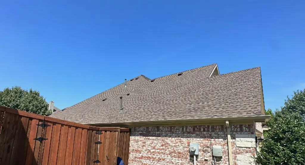 Completed roof replacement project in Ukiah